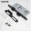 Corpo de fechadura de língua dupla padrão europeu de aço inoxidável 304 personalizado 7255 corpo de fechadura de porta à prova de fogo corpo de fechadura de porta de hospital porta de quarto interno