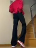 Jeans de Campana Retro Americanos para Hombre 2026 Nuevo Estilo Negros Adelgazantes y que Alargan la Figura Sueltos Versátiles Pantalones Casuales Ropa de Hombre