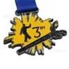 Ventas Directas de Fábrica de Medallas de Aleación, Medallas Electroplateadas, Medallas de Maratón, Se Pueden Fabricar Varios Tipos de Medallas