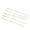 Agujas de Acero Inoxidable en Forma de 9 Disponibles 0.7-1.0mm Longitud de Hilo 12-70mm Agujas para Perlas Acero de Titanio Accesorios para Joyería DIY