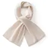 Bufanda 100% cachemira pura, diseño simple de cruces, no necesita atarse, elegante y versátil, te mantiene abrigado y te protege del frío