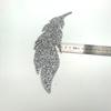 Novos Ornamento de Diamante para Roupas, Folhas, Cola com Suporte de Diamante, Apliques para Passar a Ferro, Simples Novos Strass, Acessórios de Joias Completamente de Diamante