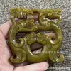Adornos de Jade tallado estilo antiguo al por mayor, Artículos vintage, Colgantes de jade, Artículos antiguos, Figuras de dragón