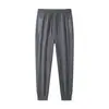 Nuevos pantalones rectos casuales de deporte para exteriores con estampado de seda de hielo para hombres y mujeres, transpirables, de secado rápido, ligeros, pantalones de verano de moda