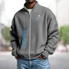 Sudadera tipo cárdigan estilo americano Chaqueta Uniforme de Equipo de la NBA Impresión Digital 3D Cárdigan Holgado con Cremallera y Capucha Sudadera Deportiva