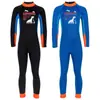 Traje de baño Kidsren de 2.5 mm, Traje de buceo para clase de natación, Traje de baño térmico de una pieza a prueba de frío para nadar, Traje de baño térmico de secado rápido