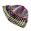 Sombrero de Punto para Niños Cat Brother Otoño e Invierno Moda Sombrero Tipo Cubo Sombrero de Lana para Niños y Niñas Personalizado Moderno Arcoíris de Color Mezclado Sombrero de Pescador