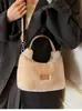 Bolsos de Mujer Transfronterizos, Bolsos de Felpa Nuevos, Bolsos de Hombro de Moda para Mujer Oso Pardo, Bolsos de Mano Populares, Bolsos Cruzados para Mujer