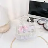 Bolso de Mano de Moda Infantil con Lentejuelas de Perla Niñas 2026 Nuevo Mini Billetera para Monedas Combinación con Ropa Infantil Bolso Cruzado de Princesa