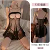 Yiyue Lingerie Sexy Camisola Puro Desejo Vestido de Noite Sexy com Aro Push-Up Renda Transparente Uniforme Tentação Roupa de Dormir 1353