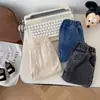 Jeans de Color Sólido para Niños para Primavera y Otoño, Pantalones Casuales Suaves Simples para Niños, Pantalones Versátiles Estilo Coreano para Niños Pequeños, Estilo de Moda