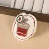 Nuevo Estilo Broche Accesorio de Zorro Pequeño y Jirafa, Tejido de Tela Dibujo Animado Muñeca Versátil Adorno Pin para Ropa