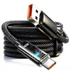 Cargador de Coche Digital 120W Super Carga Rápida Tipo-C Compatible con Apple 17/16, Huawei, Vivo, Oppo, Xiaomi Cable de Carga para Coche