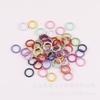 Candy color multi-shape love plum blossom wreath DIY jóias acessórios saco pingente anel de conexão