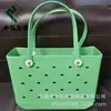 Mini Bolso de Mano de Eva Cesta de Verduras de Inyección con Agujeros Bolso de Playa Bolsita para Jugar en la Costa Bolsita de Cosméticos Bolso de Mano de Eva Colorido