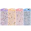 Adesivos Bolha 3D de Animal Fofo Padrão Panda para Decoração de Garrafas de Água e Capas de Celular de Crianças Meninas Pequenos Adesivos