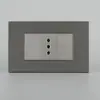 120118 Brasil Sudamérica Latinoamérica Estándar Americano Luz Eléctrica Interruptor de Pared Enchufe Panel