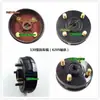 Eje Trasero de Triciclo Eléctrico Freno de Tambor Dividido Eje Trasero 130 Tubo de Eje Semieje Dividido Juego Completo de Accesorios Modificado