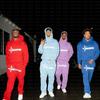 Suéter Holgado de Moda de Marca de Moda Bordado con Letras NOFS Y2K Hip Hop Street Wear para Hombre y Mujer