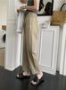Calças femininas estilo doméstico 2020 estilo preguiçoso estilo flor botão avó calças combinando verão confortável elástico cintura alta