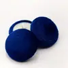 Botones de Tela de Terciopelo, Botones de Plástico Redondos con Pie, Botones para Camisas, Cárdigans, Suéteres, Vestidos, Chaquetas, Trajes, Zapatos y Sombreros