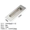 Manija Oculta para Puerta Deslizante de Acero Inoxidable 304, Manija Oculta Empotrada para Puerta Oculta, Manija para Cajón y Gabinete, Estilo Oculto