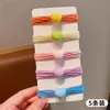 Goma para el Cabello Infantil con Forma de Corazón y Estrella, Cuerda para el Cabello de Alta Elasticidad, Diadema Amigable para el Cabello de Bebé, Elástico para Cola de Caballo, Regalo para el Día del Niño