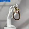 Cordón para Teléfono Móvil Corto para Muñeca Correa Gruesa Colgante de Gato Cadenilla de Mano para Chicas al Aire Libre Colgante de Concha Material de Nylon Anti-Pérdida