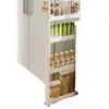 Armario de Almacenamiento para Huecos de Baño de 7/8/9 cm Estante Estrecho de 10 cm para Almacenamiento en Cocina, Lado del Refrigerador y Baño