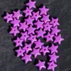 Bola de prego de língua de estrela de cor sólida acrílico estrela de cinco pontas bola de substituição de prego de língua estrela de cinco pontas multicor transfronteiriça quente atacado joia de perfuração