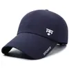 Gorra de Béisbol de Verano Nuevo Estilo con Visera Extendida y Letras, Parte Superior Suave, Transpirable, Gorra con Protección Solar para Hombre, Casual