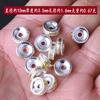 Xizang Prata Retrô Bicolor Espaçador Feito à Mão DIY Colar de Cordão de Contas Pulseira Joias Pulseira de Cristal Contas Espaçadoras de Roda