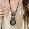 Collar Colgante Estilo Retro Bohemio para Mujer 2025 Nuevo Gama Alta Nuevo Chinoiserie Étnico Collar de Cuello Accesorios Halter