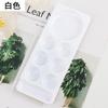 Paleta de plástico con diseño de flor de ciruelo para decoración de uñas, bandeja para pintura, esmalte de uñas, pegamento, acuarela, herramienta auxiliar para pintura