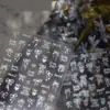 Adesivos Metálicos para Manicure Tomoni Unhas Populares Sonhadoras de Cor Pura Adesivo de Joia Estrela Ponto Borboleta Ultra-Fino Sem Marcação Material