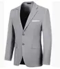 Nueva Chaqueta de Traje Formal para Hombre de Doble Botón y Solapa Simple de Comercio Exterior Transfronterizo, Estilo Coreano, Traje Casual de Negocios Ajustado para Hombres Jóvenes, Ropa Formal para Hombre