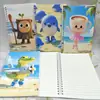 Papelería Popular de Comercio Exterior del Clásico de Montañas y Mares, Cuadernos Lindos de Dibujos Animados, Regalos para Estudiantes, Premios, Papel
