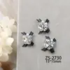 Arte de Uñas Moño de Organza Diamante Apilado Producto Terminado Estilo Popular de Celebridad de Internet Brillo Huevo de Paloma Joyería de Diamante para Uñas Hecha a Mano