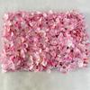 HF-02 moagem criptografia de pano hortênsia pétalas floreira cerca de casamento decoração interior artificial parede de flores por atacado