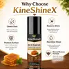 KineShineX Cera de Abejas Abrillantador de Muebles para Mesas, Sillas, Gabinetes y Pisos de Madera - Limpieza, Pulido, Mantenimiento y Protección Contra Grietas por Sequedad