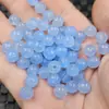 Contas de Lótus Azul Marinho Contas Soltas de Jade Pulseira DIY Colar Joias Acessórios de Contas de Buda Contas Feitas à Mão Contas de Jade Atacado