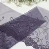 Tanglong Patrón de Volutas Francesas Vintage Encaje de Malla Bordada con Adorno para Ropa, Lencería y Accesorios