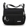 Bolsa de Gran Capacidad para Mujeres de Mediana Edad y Mayores, Bolso de Lona Oxford de Nylon, Bolso de Hombro Cruzado, Bolsa Impermeable para Mamá