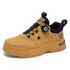 Zapatos de Otoño Patentados para Hombre Nuevos Zapatos de Trabajo Transpirables Zapatos Blancos Versátiles de Moda para Hombre Tenis Casuales de Suela Gruesa para Hombre