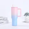 Copo de carro de terceira geração 40oz aço inoxidável copo térmico cooler de carro copo cooler de gelo novo grande capacidade copo com alça