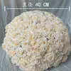 Flor de Rosa para Boda Bola de Flores Decoración de Boda Marcador de Camino Flores de Seda Arreglo de Gypsophila (Aliento de Bebé) Celebridad de Internet Accesorios Románticos