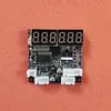 Placa de Sinal de Moeda para Console de Jogo, Configuração de Sinal do Aceitador de Moedas de Fliperama, Placa de Expansão de Razão de Quantidade de Moeda Ajustável