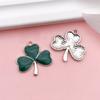 Comércio Exterior Transfronteiriço 1 Trevo Irlandês Gota de Óleo Liga Colar Pulseira Brincos Pingente Acessórios de Joalheria Pingente