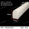 Espuma de Silicona Sólida Semicircular Roja Resistente a Altas Temperaturas Espuma Anti-Colisión Sello de Puerta de Gabinete Tira de Sellado Mecánico para Huecos Forma D