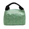 Bolsa de almuerzo de tela Oxford a cuadros Amazon Explosions Bolsa de almuerzo plegable portátil Bolsa de hielo fresca aislante Personalizada de fábrica